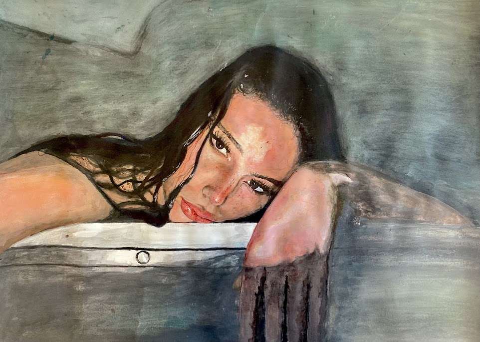 In the Bath (after Marat) image